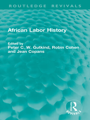 cover image of African Labor History